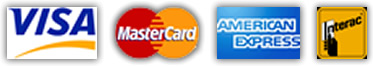 We accept most major credit cards